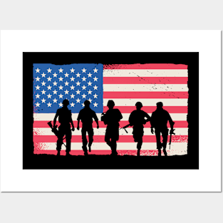 Patriotic Valor Tribute Posters and Art